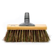Buffalo Scavenger Stiff Bassine Broom Head 13" with Tuff-Lok Bracket