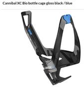 Cannibal XC Bio Plastic Bottle Cage - Eco-Friendly, Lightweight &amp; Durable - Black/Red image