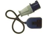 PowerMaster 16 Amp Blue Plug &amp; 1 Gang Rubber Socket (CEE27)