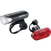 CatEye EL-135 / Omni 5 Bike Light Set - Front &amp; Rear LED Lights | Long Battery Life image