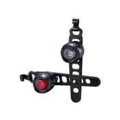 CatEye Orb Bike Light Set - Compact Front &amp; Rear LED Lights with Long Battery Life