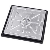 Clark Drain 10 Tonne GPW Steel Lidded Manhole Cover and Frame 300 x 300 x 30mm