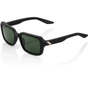 100% Rideley - Soft Tact Black - Grey Green Lens image