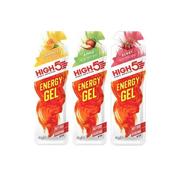 High5 Energy Gels – 23g Carbs, Natural Fruit Juice, Vegan-Friendly - Apple