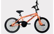 CRIME Freestyle 20" BMX Bike Neon Orange  - Durable Performance BMX for Tricks and Stunts image