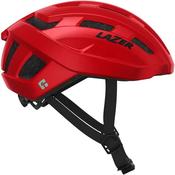 Lazer Tempo KinetiCore Helmet Red | Lightweight, Adjustable &amp; Protective image