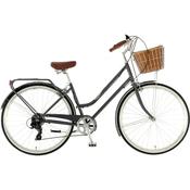 Dawes Duchess Heritage Bike 19" Frame and 700c Wheel Size - Vintage Style with Double Basket &amp; Rear Carrier image