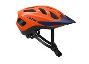 Lazer J1 Kids Helmet - Lightweight, Secure Fit, 19 Vents - Flash Orange/Blue / Small/ 52-56cm image