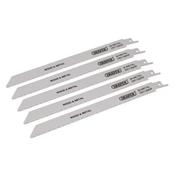 Draper Bi-metal Reciprocating Saw Blades 225mm (Pack of 5) image