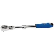 Draper 3/8" Sq. Dr. 72 Tooth Flexible Head Extending Reversible Ratchet image