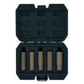 Draper 5pc Wheel Nut Double Socket Set, 3/8" Sq. Dr. - 12423