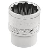Draper HI-TORQ 12 Point Socket, 3/8" Sq. Dr., 18mm image