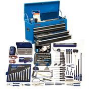 Draper Workshop Tool Kit with 6-Drawer Tool Chest and Comprehensive 33pc Hand Tools Set (53205) image