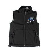 Impact Kids New Holland Softshell Gilet "Blue &amp; True" - 11-12 Years