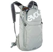 EVOC Ride Performance Backpack 12L + 2L Bladder (Stone)- MTB &amp; Multi-Use Hydration Backpack with Helmet Holder