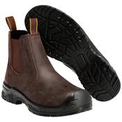 Mascot 5009 Durable, Metal-Free Safety Boot with Shock-Absorption and Slip-Resistant Sole Dark Brown - UK 7
