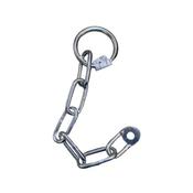 F10286 Bolt-On Trailer Safety Chain - 6-Link Galvanised with Ring image