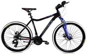Montana Fitness Disc 26" Wheel Bike 19" Frame - Black-Violet-Pink, Alloy Frame, 6-Speed Shimano Gears
