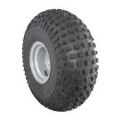 G18490 4 Stud Trailer Wheel 100mm PCD - 22x11.00-8 Knobby Tyre