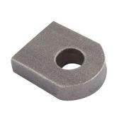 G19582 Gate Eye 12mm Weld On Flat - Durable, Self-Colour Finish for Garden &amp; Farm Gates