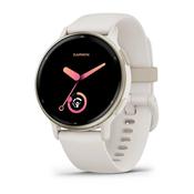 Garmin vívoactive 5 Fitness Smartwatch Cream | AMOLED Display &amp; 11-Day Battery Life