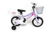 Ignite Cosmic 12 Inch Girls Bike - Lavender with Training Wheels | Ages 3-5 image