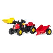 Rolly Kids-X Pedal Tractor with Trailer and Loader image