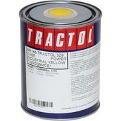 TRACTOL Case Power Industrial Yellow High Gloss Paint 1 Litre - Durable Finish for Agricultural &amp; Construction Equipment - MK146