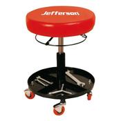 Jefferson Gas Sprung Mechanics Seat | Adjustable Swivel Workshop Stool