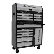 Jefferson 12 Drawer Professional Tool Chest Grey image