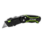 Jefferson Assistant Folding Knife - Spring-Assist Cutter with Lock-Back &amp; 8 Blades image