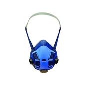 Jefferson Half Mask (No Filters) - Adjustable Straps &amp; Smooth Respiration Valves