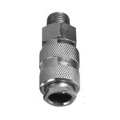 Jefferson High Flow 1/4" x 3/8" BSPT Male Coupler