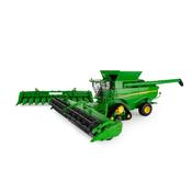 Britains 45674 John Deere S780 Tracked Combine Harvester 1:32 Scale image