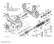 K1252-14052 Kubota Front Transmission Case - OEM T/M Case for GR &amp; GR2 Series image