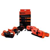 Kargo 8 Piece Tie-Down Kit - 2 Light Duty Straps &amp; 6 Bungee Cords in Storage Bag