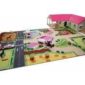 Kids Globe Pink Horse Riding Play Mat image