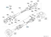 Kubota K5410-32030 Universal Joint Assembly for G18HD, G21, and G2160 Mowers