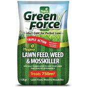 Hygeia Greenforce 4 in 1 Lawn Feed, Weed &amp; Mosskiller 15kg