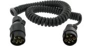 LED Global 7 Pin Coiled Extension Lead (Male/Male) image