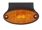 LED Oval Marker Light with Bracket (AMBER)