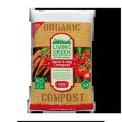 Living Green Compost Salad &amp; Veg 40 Litre