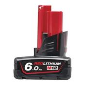 Milwaukee M12 12V 6.0Ah Red Lithium-Ion Battery image