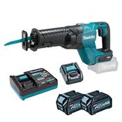 Makita JR001GD202 40V Max XGT Brushless Reciprocating Saw - Includes 2 x 2.5Ah Batteries, Charger &amp; Adapter image