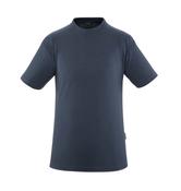 MASCOT Navy Cotton T-Shirt - Classic Fit, 100% Combed Cotton (00782-250-010) - S