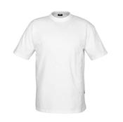MASCOT White Cotton T-Shirt - Classic Fit, 100% Combed Cotton (00782-250-06) - M