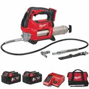 Milwaukee M18 Cordless Grease Gun Kit (2x5Ah) image