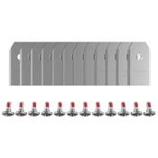 Navimow Replacement Blades (Plus) - 12 Piece Long-Life Blade Set for H, i &amp; X3 Series