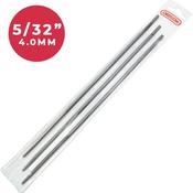 Oregon 5/32" Chainsaw File - 3 Pack for 1/4" &amp; 3/8" Pitch Chains