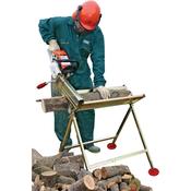 Portek Logmaster Heavy Duty Saw Horse Chainsaw Mounted Log Bench image